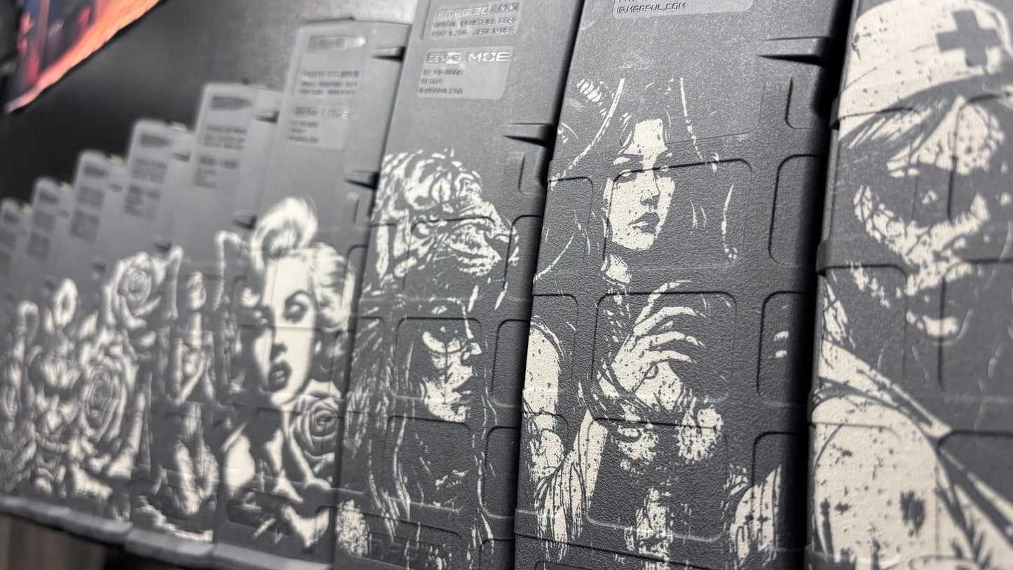 Custom Slide & Magazine Engraving Template