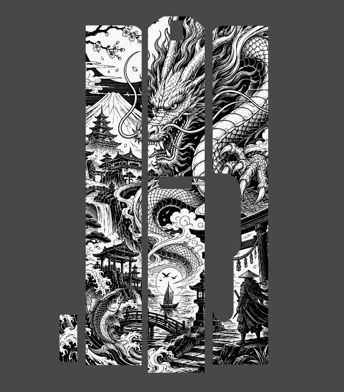 Pre-Made Simple Wrap Designs (ENGRAVING ONLY)