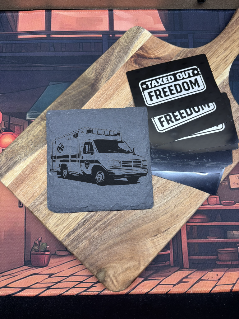 The Medic Slate Coasters